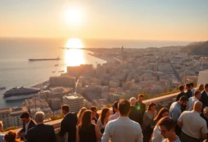 Networking at a Business Conference in Coronado
