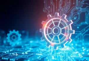 Visual representation symbolizing California's AI regulation law.