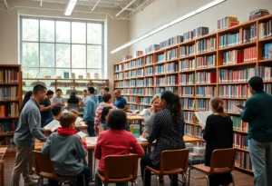 Community members engaging at Coronado Public Library