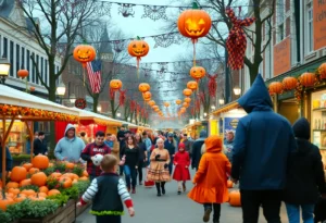 Families enjoying Halloween events in Coronado and San Diego